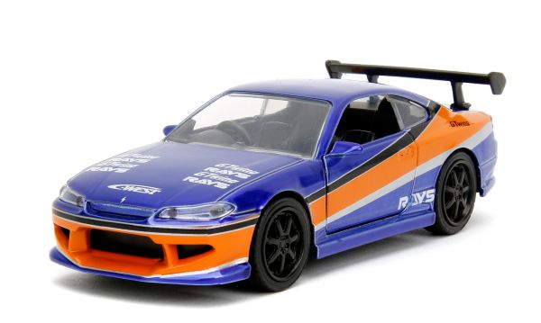 JAD34446 - NISSAN Silvia S15 2001 blu e arancione VELOCE E FURIOSO - 1