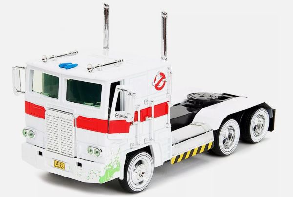 JAD35572 - Optimus Prime TRANSFORMERS X ECTO-1 con GHOSTBUSTERS Gráfico - 1