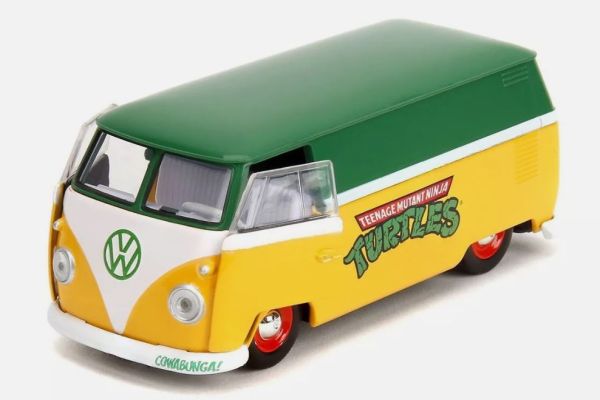 JAD35666 - VOLKSWAGEN Autobus 1961 Giallo e verde - TORTURE NINJA - 1