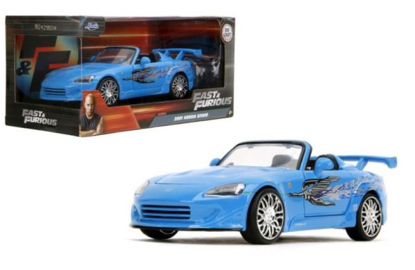 JAD35875 - HONDA S2000 2001 blu - FAST and FURIOUS - 1