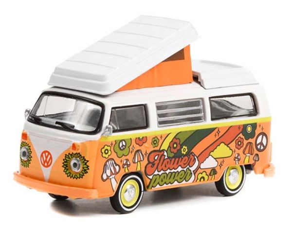 GREEN36050-C - VOLKSWAGEN Tipo 2 Westfalia Campmobile 1973 della serie CLUB V-DUB in blister - 1