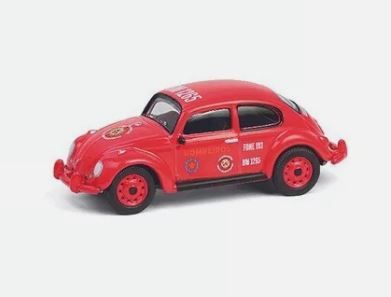 GREEN36110-F - VOLKSWAGEN Classic Beetle rosso della serie CLUB VEE-DUB in blister - 1