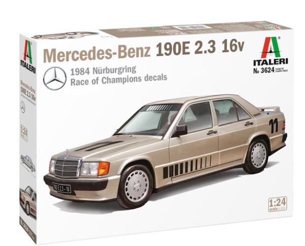 ITA3624 - MERCEDES 190E 2.3-16v da costruire e verniciare - 1