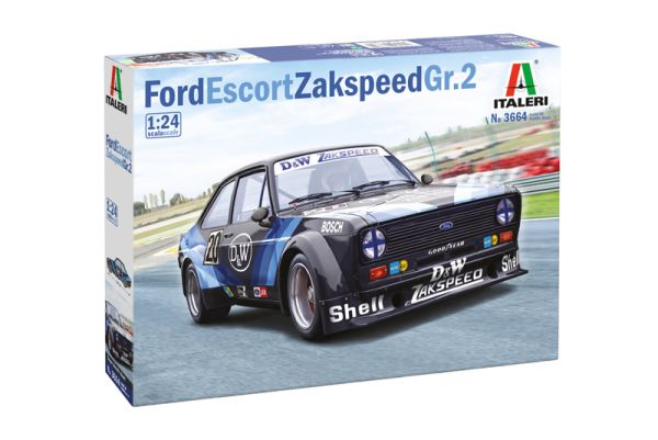 ITA3664 - FORD Escort Zakspeed Gr.2 #20 da assemblare e dipingere - 1