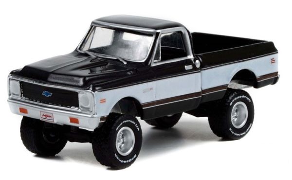 GREEN37250-E - 1972 CHEVROLET K10 Pick-up della serie BARRETT JACKSON in confezione blisterata - 1