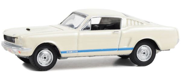 GREEN37290-C - SHELBY GT350 1965 bianco della serie BARRETT JACKSON in blister - 1