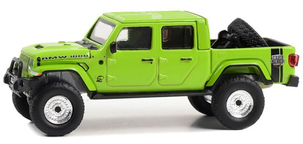 GREEN37290-F - JEEP Gladiator Custom Hellephant 2021 verde della gamma BARRETT JACKSON in blister - 1