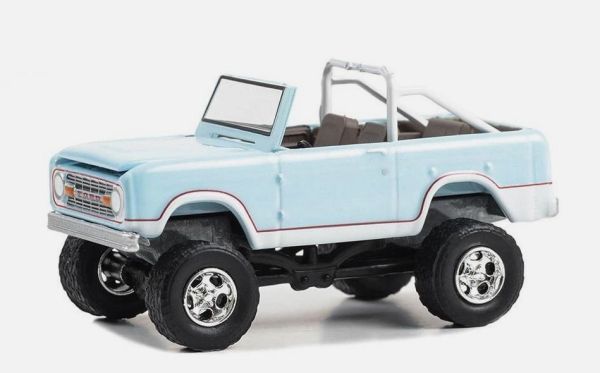 GREEN37300-B - 1970 FORD Bronco custom della serie BARRETT JACKSON 50° Anniversario in blister - 1