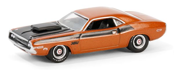 GREEN37310-C - DODGE Challenger T/A 1970 Arancione della serie BARRETT JACKSON in blister - 1