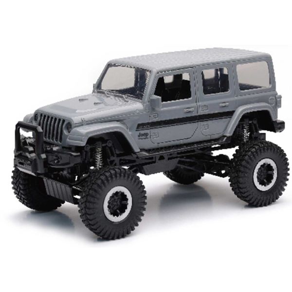 NEW37446G - Grigio JEEP Sahara con figura e motocross - 1