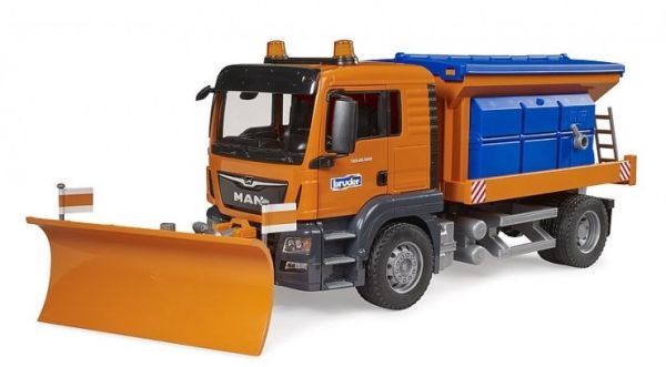 BRU3785 - MAN TGS 4x2 camion per lo sgombero della neve con lama - 1