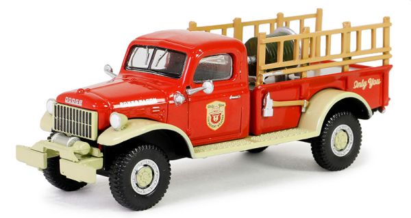 GREEN38060-A - DODGE Power Wagon 1946 - Vigili del fuoco della serie SMOKEY BEAR in blister - 1