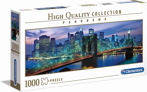 CLE39434 - Puzzle da 1000 pezzi New York Panorama - 1