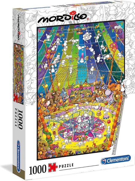 CLE39536 - Puzzle da 1000 pezzi del circo MORDILLO - 1