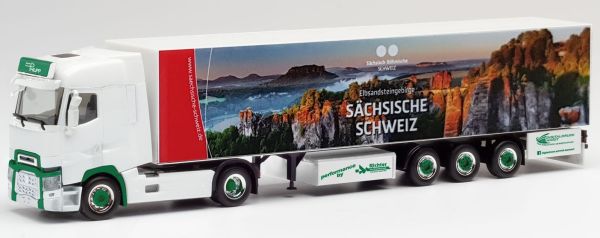 HER311861 - RENAULT T 4x2 con rimorchio 3 Assi SÄCHSISCHE SCHWEIZ - 1