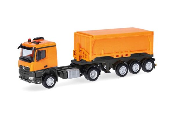 HER318549 - MERCEDES BENZ Arocs 4x2 con container 3 assi - 1