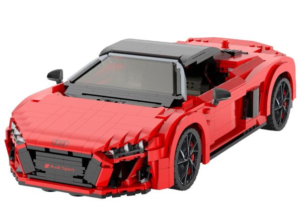 JAM402835 - AUDI R8 Spyder rossa da costruire - 1