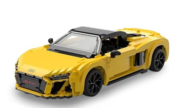 JAM402836 - AUDI R8 Spyder giallo da costruire - 1