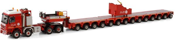 WSI410284 - MERCEDES-BENZ Actros 8x8 con zavorra e rimorchio 14 assi ALE - 1