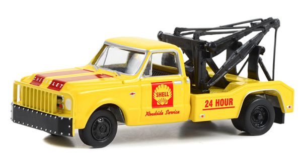 GREEN41125-A - CHEVROLET C-30 1967 SHELL OIL Special Edition Servizio di soccorso 24 ore su 24 in blister - 1