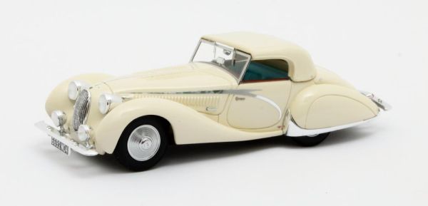 MTX41904-032 - TALBOT Lago T150C cabriolet chiuso bianco 1936 - 1