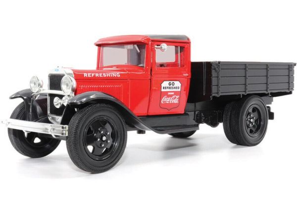 MCITY424022 - Pick-up FORD AA 1931 COCA-COLA rosso - 1