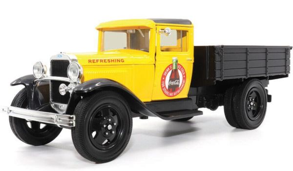 MCITY424023 - Pick-up FORD AA 1931 COCA-COLA Giallo - 1