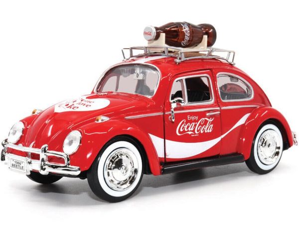 MCITY424066 - Maggiolino VOLKSWAGEN con bottiglia di Coca-Cola - 1