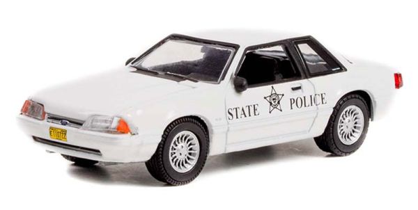 GREEN42990-B - 1993 FORD Mustang SSP Oregon State Police della serie HOT PURSUIT in confezione blister. - 1