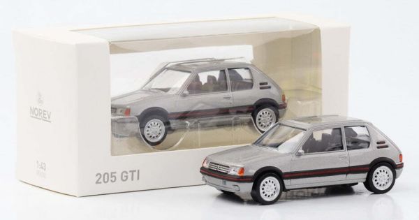 NOREV430201M - PEUGEOT 205 GTI 1992 Argento della gamma Youngtimers - 1