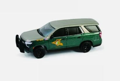 GREEN43040-F - CHEVROLET Tahoe Police pursuit - PPV - 2023 della serie HOT PURSUIT in blister - 1