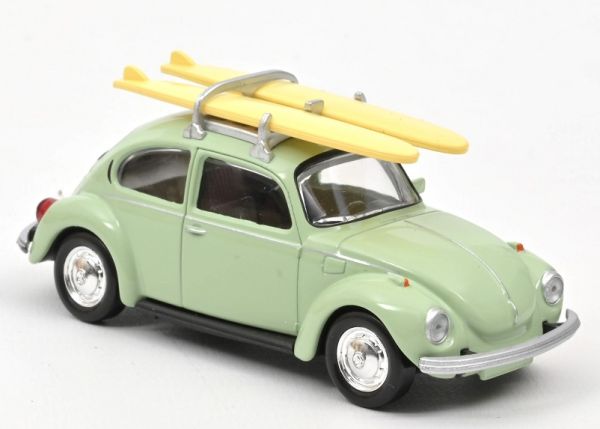 NOREV430401B - VOLKSWAGEN Maggiolino 1303 con tavola da surf verde - 1