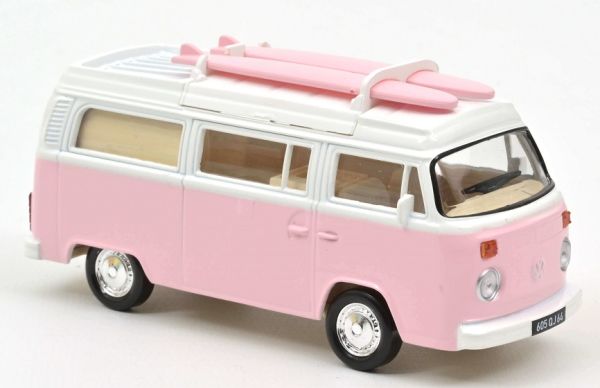 NOREV430401F - VOLKSWAGEN T2 Combi con tavola da surf Rosa - 1