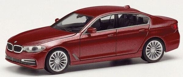 HER430692-005 - BMW 5 Limo rosso metallico - 1