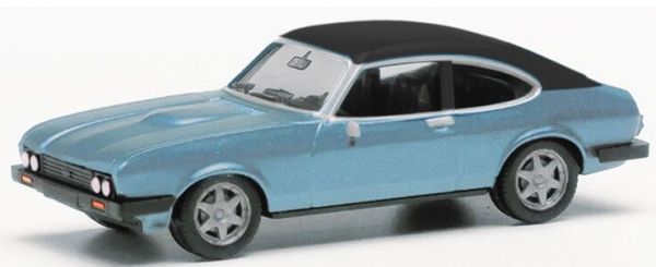 HER430807-002 - FORD Capri II con tetto in vinile blu metallico - 1