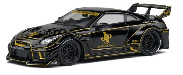 SOL4311201 - NISSAN GT-R (R35) LB Silhouette JPS nero e oro - 1