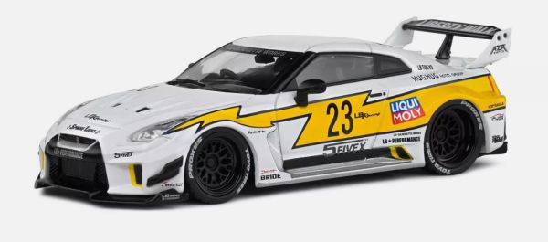 SOL4311208 - NISSAN GTR35 LBWK Silhouette 2019 Bianco - 1