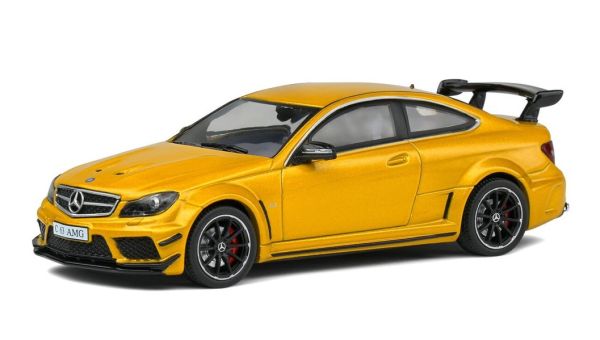 SOL4311601 - MERCEDES C63 AMG nero giallo serie 2012 - 1