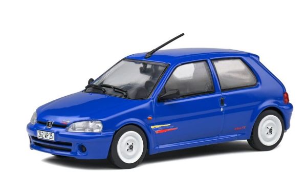 SOL4312102 - PEUGEOT 106 fase 2 rally blu 1995 - 1