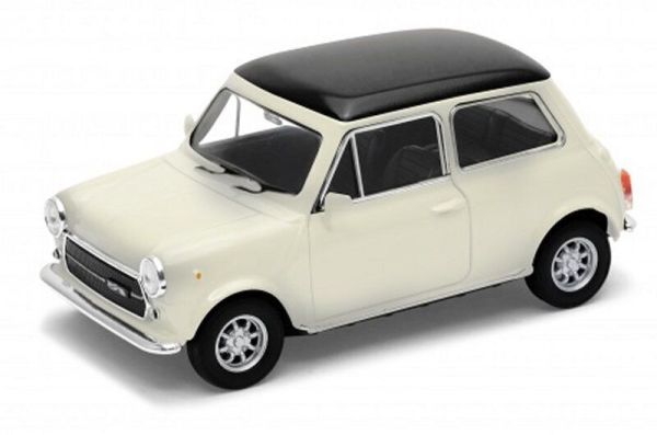 WEL43609BEIGE - MINI Cooper 1300 beige con tetto nero modello a frizione - 1