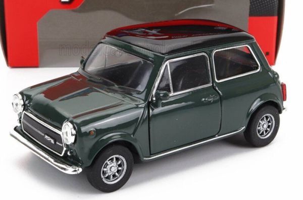 WEL43609VERT - MINI Cooper 1300 verde con tetto nero modello a frizione - 1