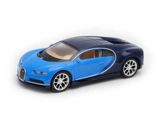 WEL43738B - BUGATTI Chiron del 2017 blu e nero - 1