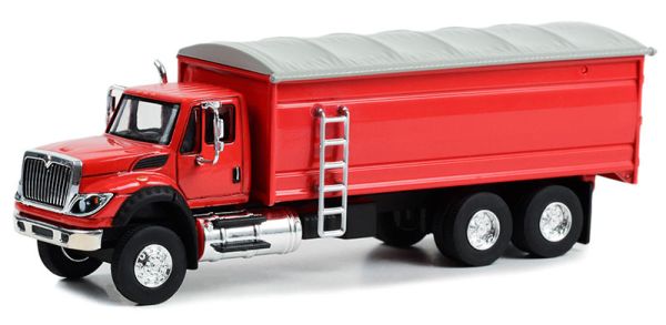 GREEN45180-C - INTERNATIONAL Workstar 6x4 portatore rosso 2022 della gamma S.D. TRUCKS in blister - 1