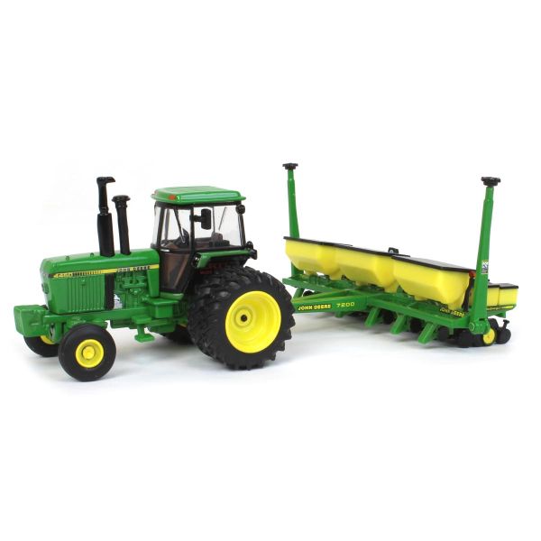 ERT45799 - JOHN DEERE 4450 ruote posteriori doppie con seminatrice 7200 – Collezione Prestige - 1