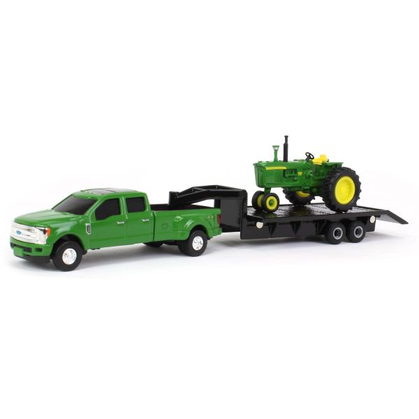 ERT45841 - FORD F-350 con ponte a collo di cigno e JOHN DEERE 4020 - 1