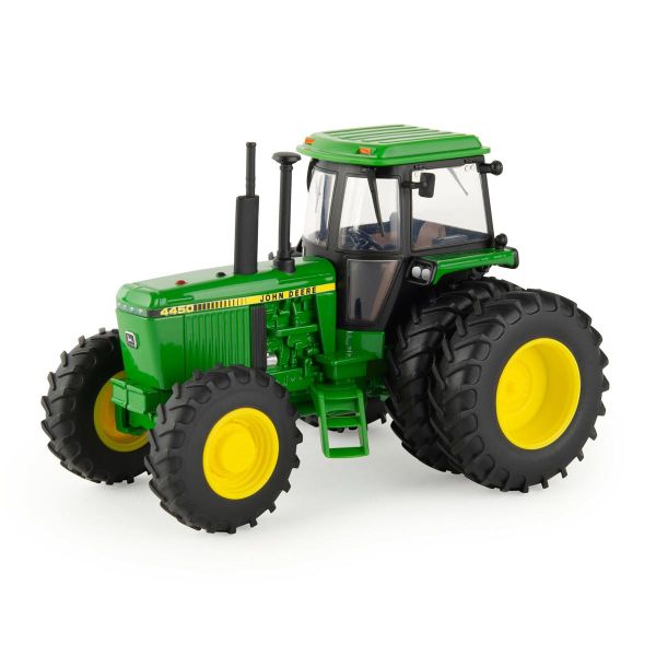 ERT45863 - JOHN DEERE 4450 MFWD posteriore gemellato 2023 National Farm Toy Museum - 1