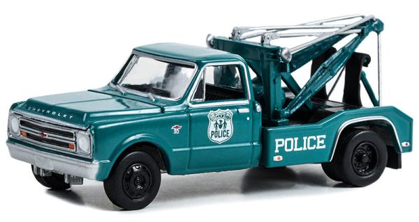 GREEN46120-A - 1967 CHEVROLET C-30 Polizia di New York DUALLY DRIVERS in blister - 1