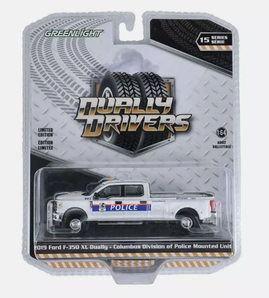 GREEN46150-E - FORD F-350 XL Dually 2019 Police della gamma DUALLY DRIVERS in blister - 1