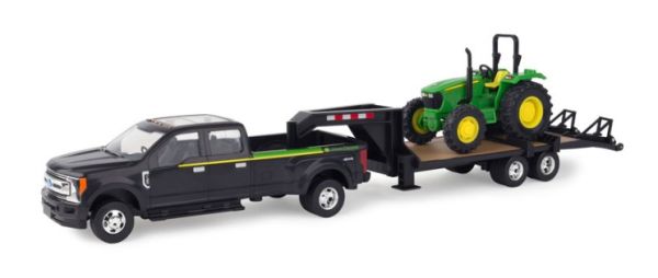 ERT46630CM - FORD F350 con cassone a collo d'oca e JOHN DEERE 5075E - 1