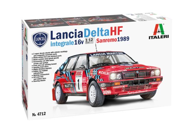 ITA4712 - Montaggio e verniciatura della LANCIA Delta HF Integrale Sanremo 1989 - 1